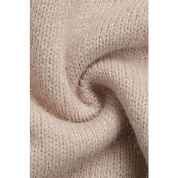 NWT MILLIE OATMEAL HEART PULLLOVER SWEATER KNIT - Picture 4 of 10